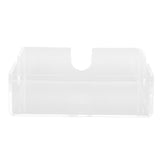 Acrylic Napkin Holder Square Elegant Clear Tabletop Tissue Dispenser for Kitchen Restaurant Bar