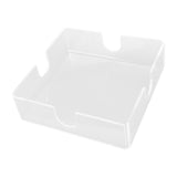 Acrylic Napkin Holder Square Elegant Clear Tabletop Tissue Dispenser for Kitchen Restaurant Bar - Extra Image