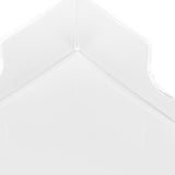 Acrylic Napkin Holder Square Elegant Clear Tabletop Tissue Dispenser for Kitchen Restaurant Bar