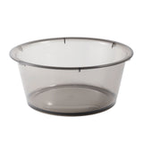 Large Transparent Laundry Basin Household Plastic Simple Thickened Washbasin Student Dormitory Plastic Basin Grey