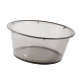 Large Transparent Laundry Basin Household Plastic Simple Thickened Washbasin Student Dormitory Plastic Basin Grey - Extra Image