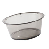 Large Transparent Laundry Basin Household Plastic Simple Thickened Washbasin Student Dormitory Plastic Basin Grey