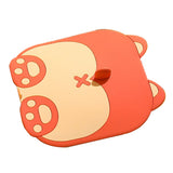 Shower Drain Stopper Cartoon Style Odour Resistant Silicone Anti Slip Bathtub Stopper for Home Bathroom Toilet Orange