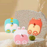 Shower Drain Stopper Cartoon Style Odour Resistant Silicone Anti Slip Bathtub Stopper for Home Bathroom Toilet Orange