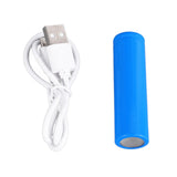 Desktop Mini Fan 1200mAh USB Rechargeable White 3 Speed 360 Degree Rotation Small Table Fan for Travel Camping Home - Extra Image
