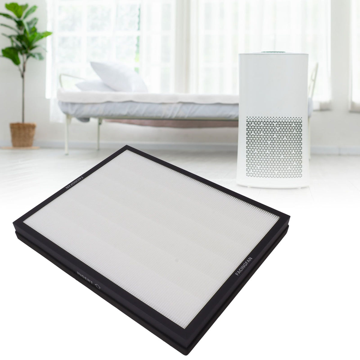 Particle Filter Air Purifier Filter Particle Cartridge Replacement for Blueair 200 Series Air Purifier