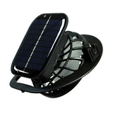 Rechargeable Handheld Fan Solar USB Charging Cooling 1000mAh Battery Electric Fan for Sun Caps Hole Type