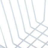 2Pcs Freezer Organizer Bins Steel Wire Large Capacity Strong Bearing Freezer Basket with Handle for Closet Countertops 56.5 X 25.2 X 24cm / 22.2 X 9.9 X 9.4in (L X W X H) with 7cm / 2.8in Handle - Extra Image