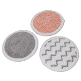 6pcs Replacement Steam Cleaner Mop Pads for Shark S7000 S7001 T2 T21 U6002 Series Steam Scrub All in One Steam Floor Mop - Rear View