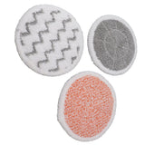6pcs Replacement Steam Cleaner Mop Pads for Shark S7000 S7001 T2 T21 U6002 Series Steam Scrub All in One Steam Floor Mop - Low Angle
