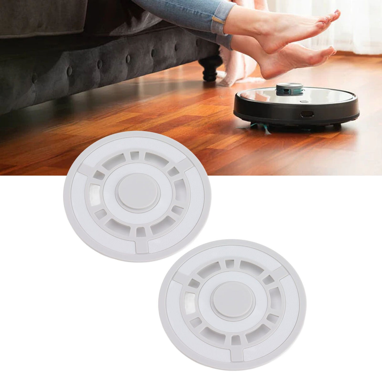 2Pcs Mop Cloths Bracket Mop Cloths Support for Dream S10 S10 Pro Robotic Vacuum Cleaner