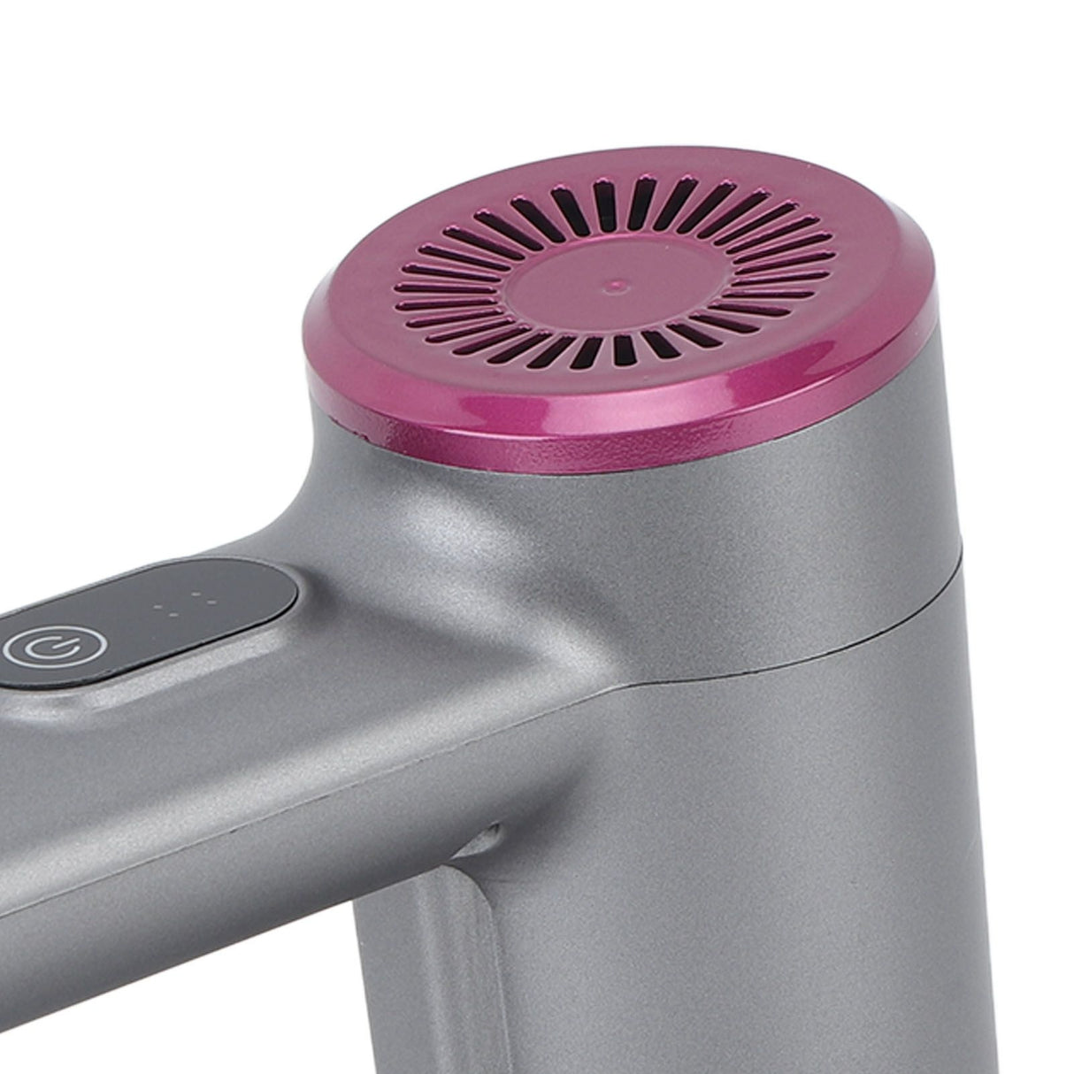 Handheld Vacuum Cleaner 2600mAh UV C Lamp Dust Mite Removal Vacuum Cleaner for Home Purple Gray