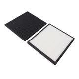 Air Purifier Filter Kit High Efficiency Particulate Air Filter Activated Carbon Filter for SHARP FZ F30HFE P F30TA - Front View