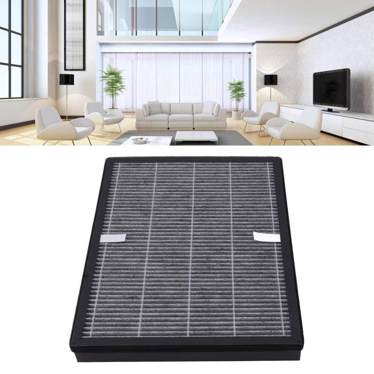 Air Purifier Filter Dust Odor Pollen Particles Removal Particulate Air Filter for Midea KJ200G D41