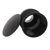 Single Dose Hopper with Bellow ABS Silicone Coffee Blowing Bean Bin Coffee Grinder Accessories for Household Restaurant - Side View