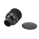 Single Dose Hopper with Bellow ABS Silicone Coffee Blowing Bean Bin Coffee Grinder Accessories for Household Restaurant