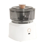 Electric Meat Chopper Grinder Blender Multifunctional Stainless Steel Blades Efficient Safe Food Blender for Kitchen White