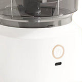 Electric Meat Chopper Grinder Blender Multifunctional Stainless Steel Blades Efficient Safe Food Blender for Kitchen White