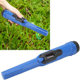 Metal Detector Outdoor Treasure Hunting Expedition Detector Bar Waterproof High Sensitivity Positioning Pointer Blue and Black