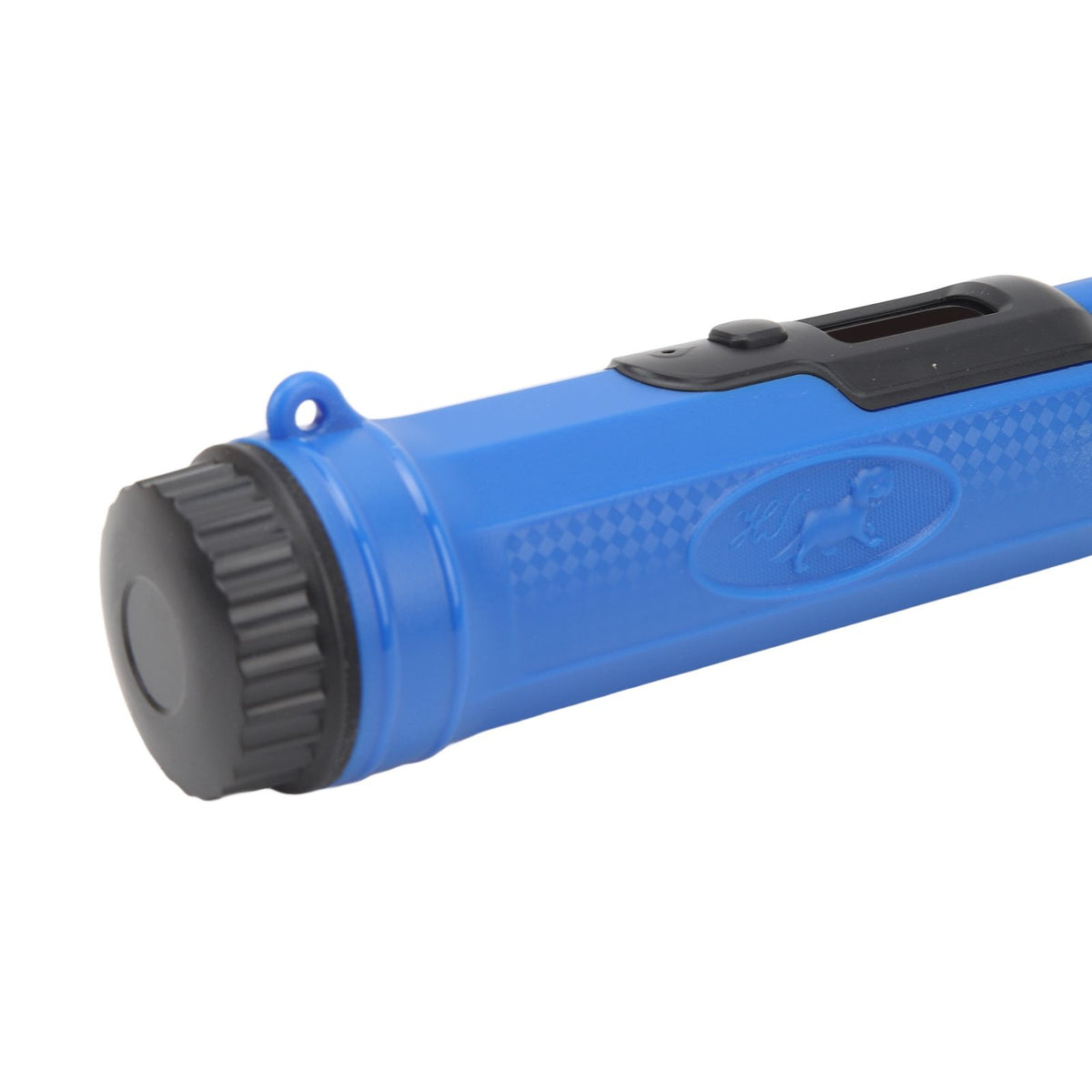 Metal Detector Outdoor Treasure Hunting Expedition Detector Bar Waterproof High Sensitivity Positioning Pointer Blue and Black