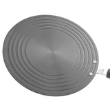 Heat Diffuser Simmer Plate Thickened 4mm Aluminium Alloy Reduce Flame Stove Heat Plate Kitchen Accessories with Handle 24cm - Front View