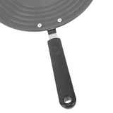 Heat Diffuser Simmer Plate Thickened 4mm Aluminium Alloy Reduce Flame Stove Heat Plate Kitchen Accessories with Handle 24cm - Side View