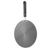 Heat Diffuser Simmer Plate Thickened 4mm Aluminium Alloy Reduce Flame Stove Heat Plate Kitchen Accessories with Handle 24cm
