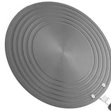 Heat Diffuser Simmer Plate Thickened 4mm Aluminium Alloy Reduce Flame Stove Heat Plate Kitchen Accessories with Handle 28cm - Front View