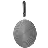 Heat Diffuser Simmer Plate Thickened 4mm Aluminium Alloy Reduce Flame Stove Heat Plate Kitchen Accessories with Handle 28cm