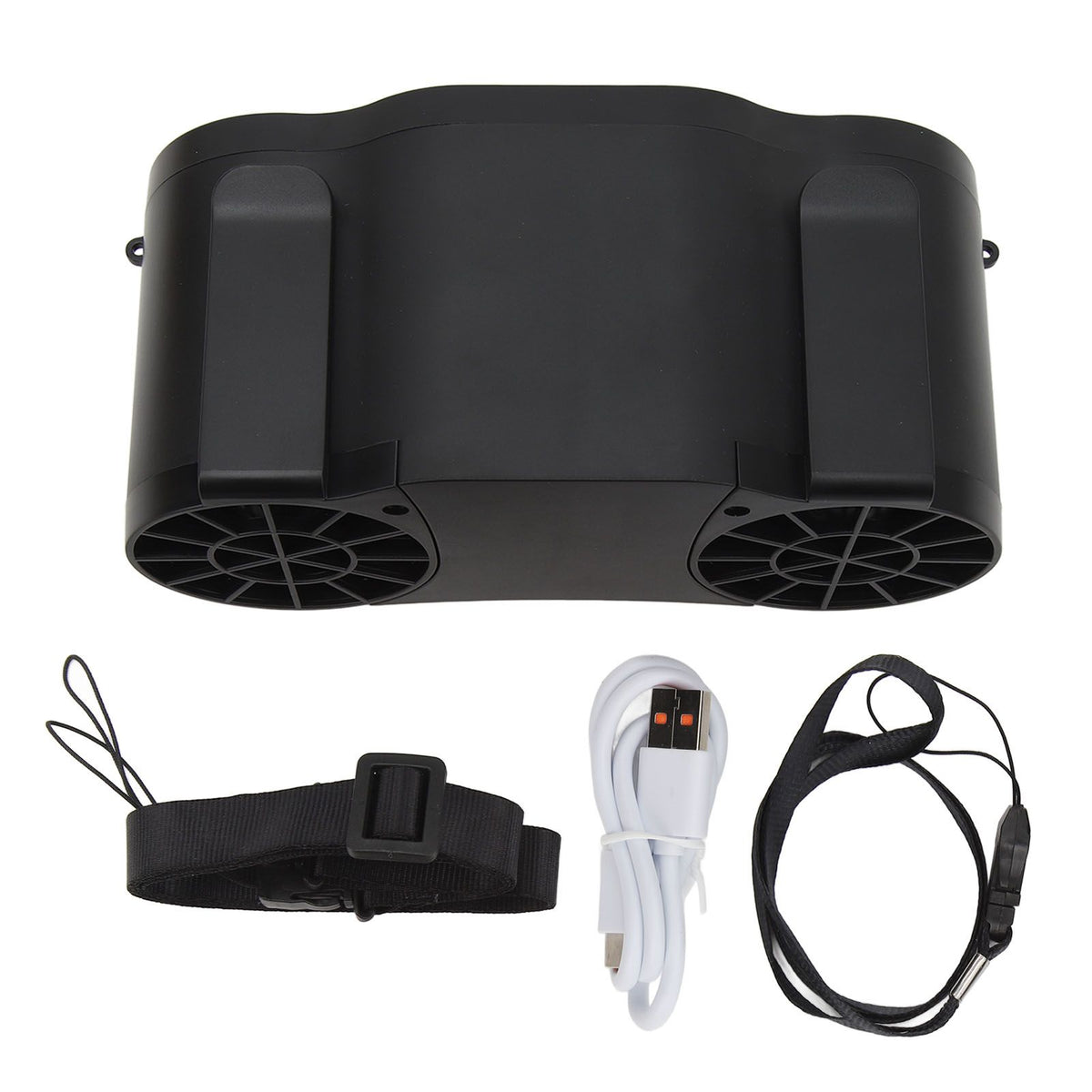 3 in 1 Portable Waist Fan Wind Speed Adjustable 20000mAh Electric Body Fan for Outdoor Work