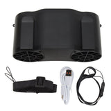 3 in 1 Portable Waist Fan Wind Speed Adjustable 20000mAh Electric Body Fan for Outdoor Work