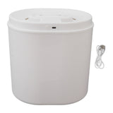 Desk Humidifier Quiet 6L Large Capacity Double Spray USB Plug in Air Humidifier for Bedroom Office Travel