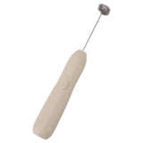 Milk Frother Khaki Rechargeable Coffee Frother Mixer for Coffee Latte Hot Chocolate