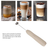 Milk Frother Khaki Rechargeable Coffee Frother Mixer for Coffee Latte Hot Chocolate - Extra Image