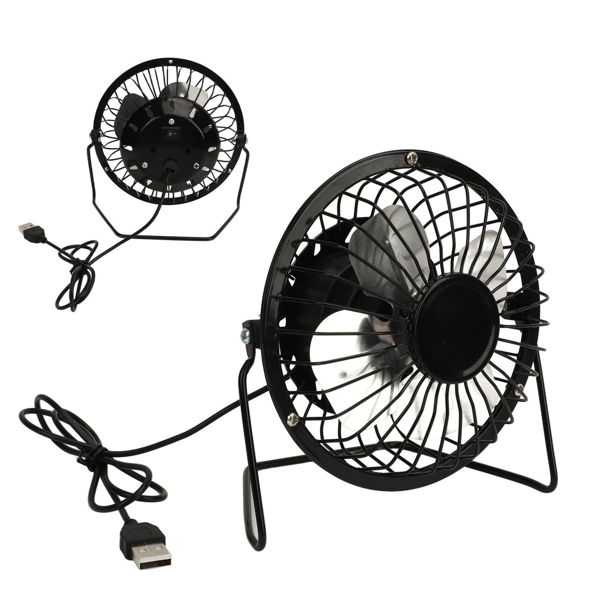 Solar Panel Powered Fan 5W USB 360 Degree Adjustable Solar Panel Greenhouse Fan for Outdoor Chicken Coop Dog House