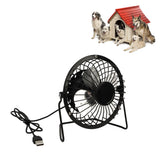 Solar Panel Powered Fan 5W USB 360 Degree Adjustable Solar Panel Greenhouse Fan for Outdoor Chicken Coop Dog House - Extra Image