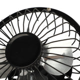 Solar Panel Powered Fan 5W USB 360 Degree Adjustable Solar Panel Greenhouse Fan for Outdoor Chicken Coop Dog House - Extra Image