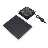 Solar Panel Fan Kit 10W Weatherproof Solar Powered Fan Wall Mounted for Outside Small Chicken Coops Greenhouses Sheds