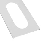 Air Conditioner Window Vent Kit PVC Easy Installation Seamless Universal Adjustable Air Conditioner Window Accessory 4 Plates for 140cm Window - Extra Image