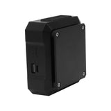 Waist Clip Fan USB Charge 4000mAh Battery 3 Speed Modes White Light ABS Shell Belt Fan for Camping Adventure Travel - Rear View