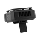 Waist Clip Fan USB Charge 4000mAh Battery 3 Speed Modes White Light ABS Shell Belt Fan for Camping Adventure Travel - Extra Image