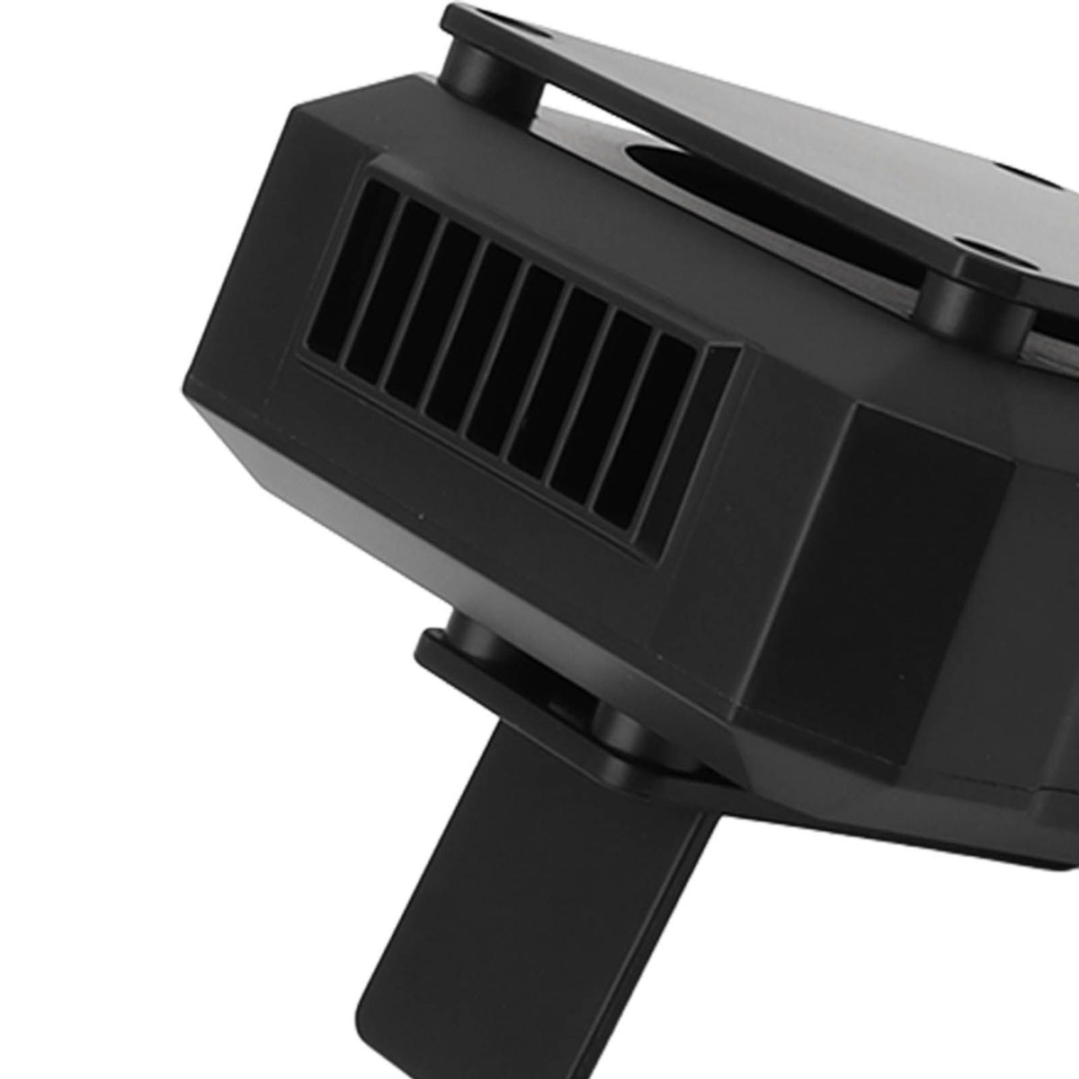 Waist Clip Fan USB Charge 4000mAh Battery 3 Speed Modes White Light ABS Shell Belt Fan for Camping Adventure Travel