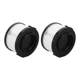 2 PCS Vacuum Cleaner Filter Reusable Washable Vacuum Air Inlet Filter Replacement for LEVOIT VortexI Q40 RF LSV V401F UK - Close-Up Angle