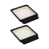 2PCS Vacuum Cleaner Filter ABS Reusable Washable High Efficiency Particulate Air Filter Replacement Part for Midea X8 X9 X9 Pro Floor Cleaner