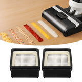 2PCS Vacuum Cleaner Filter ABS Reusable Washable High Efficiency Particulate Air Filter Replacement Part for Midea X8 X9 X9 Pro Floor Cleaner - Extra Image