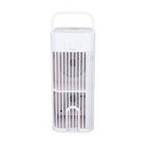 Desk Night Light Fan Power Adjustable Space Saving Quiet Multifunctional Cool Fan Plug and Play Without Sprayer - Front View