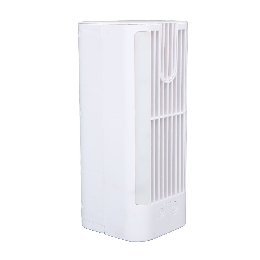 Desk Night Light Fan Power Adjustable Space Saving Quiet Multifunctional Cool Fan Plug and Play Without Sprayer