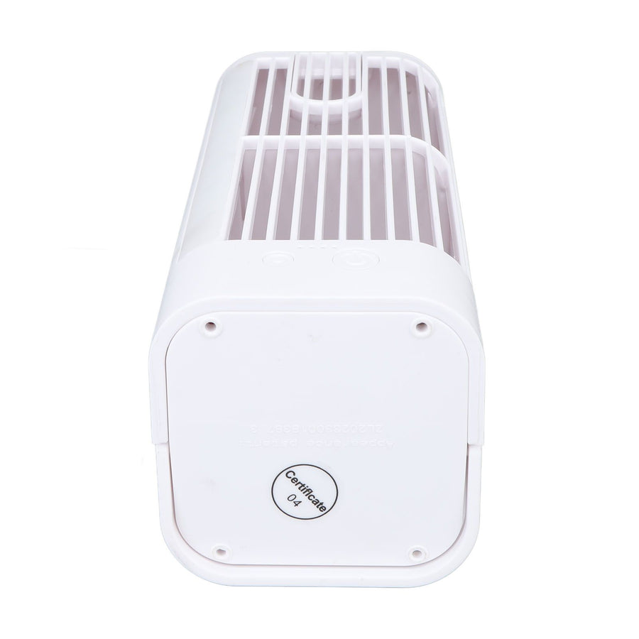 Desk Night Light Fan Power Adjustable Space Saving Quiet Multifunctional Cool Fan Plug and Play Without Sprayer