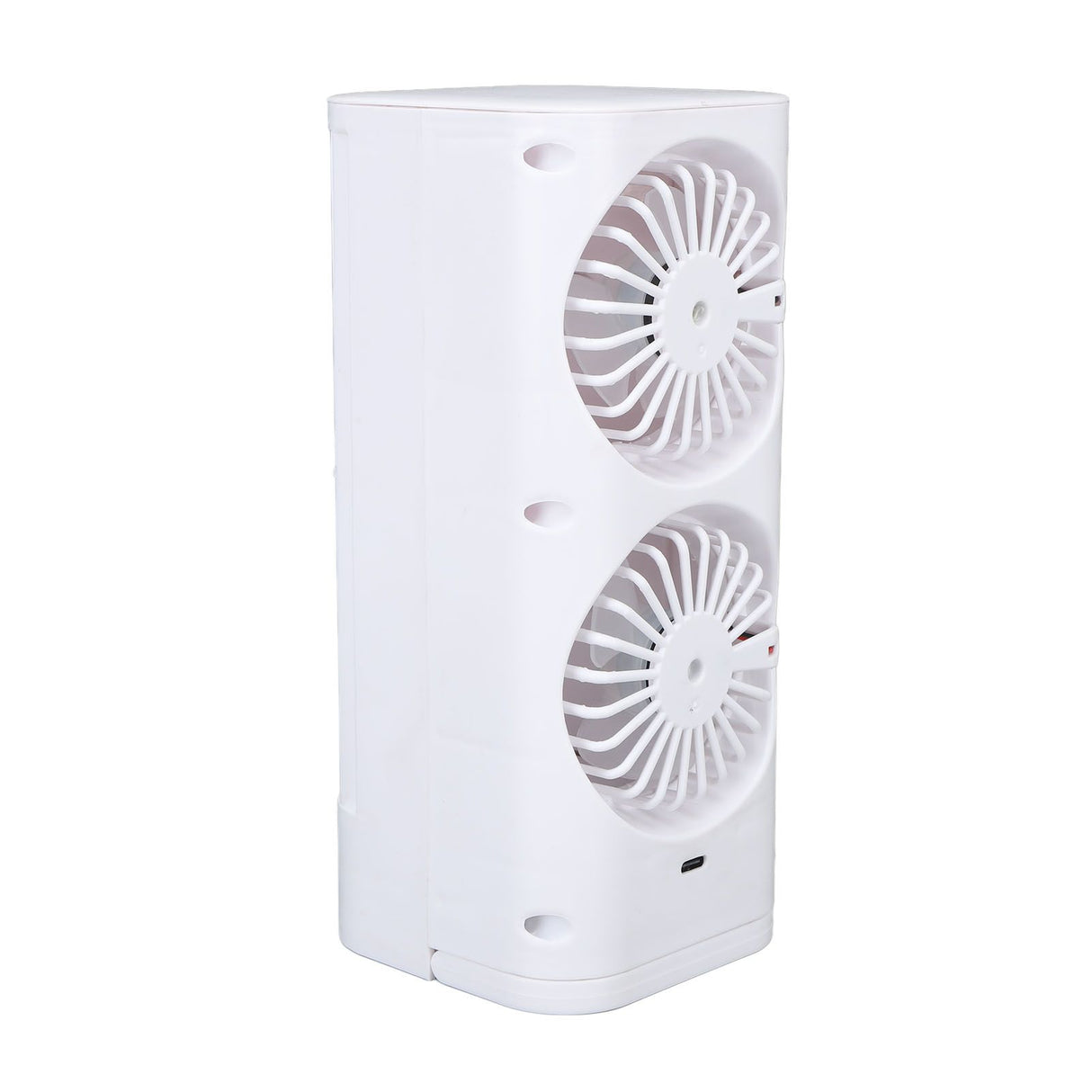 Desk Night Light Fan Power Adjustable Space Saving Quiet Multifunctional Cool Fan Plug and Play Without Sprayer