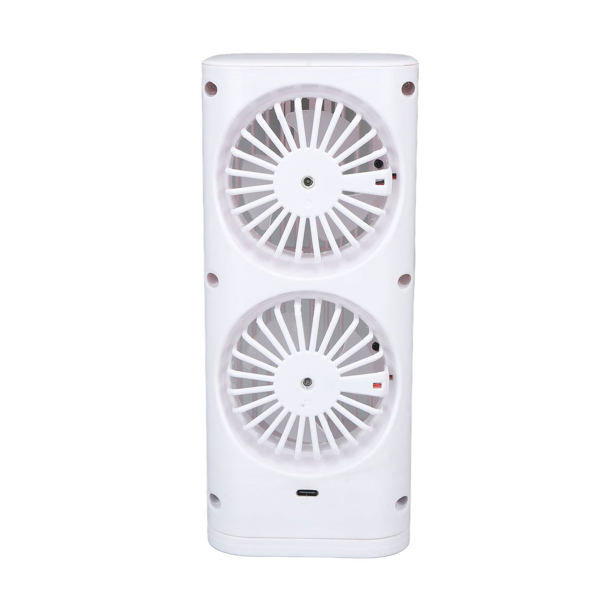 Desk Night Light Fan Power Adjustable Space Saving Quiet Multifunctional Cool Fan Plug and Play Without Sprayer